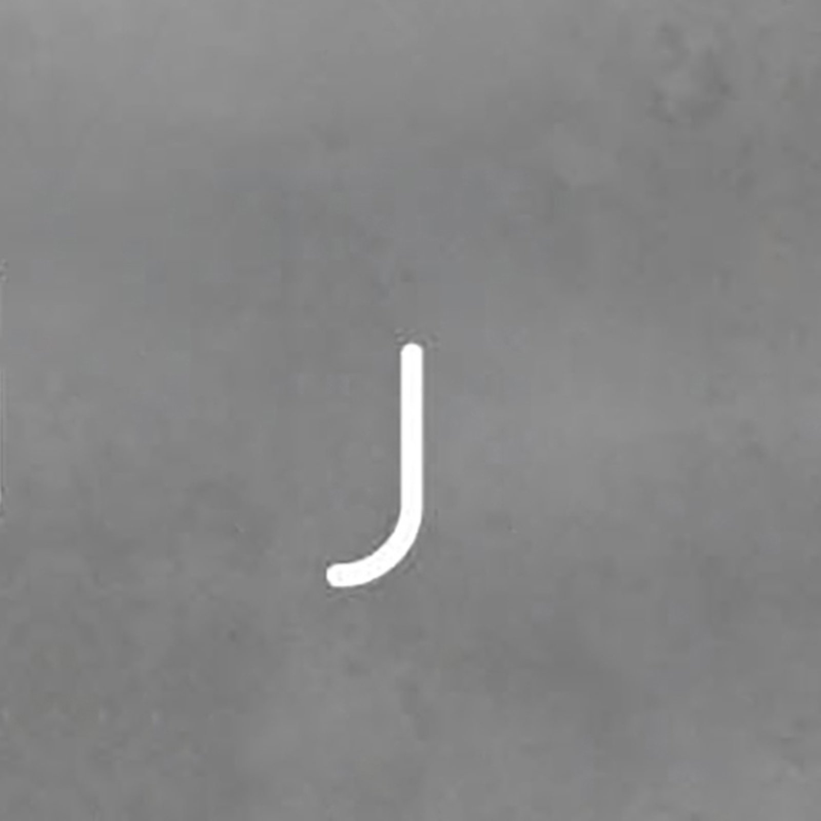 Artemide Alphabet of Light muur kleine letter j