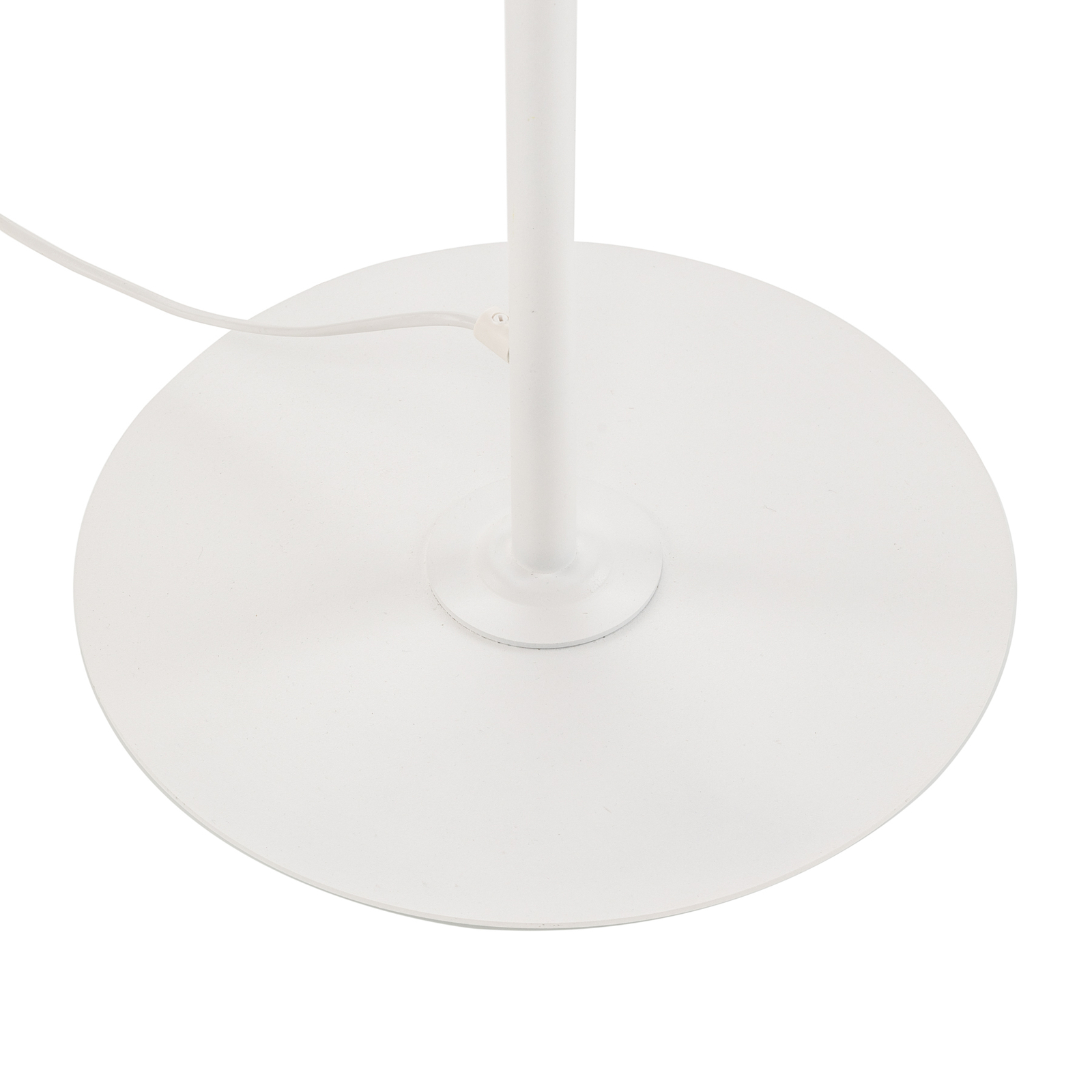 Bot floor lamp, white, three-bulb