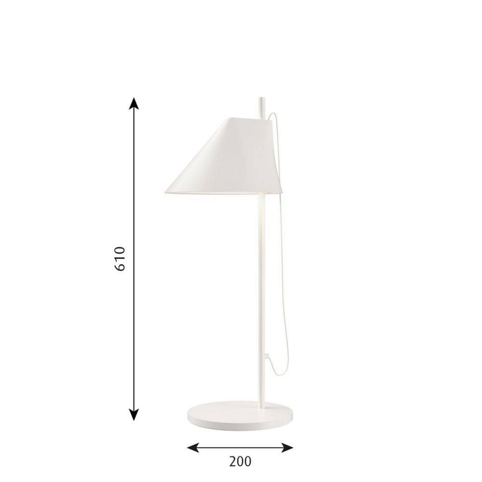 Yuh Table Lamp White - Louis Poulsen