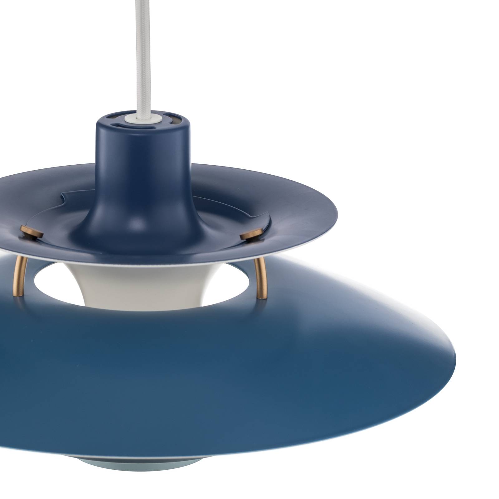 Louis Poulsen PH 5 Mini lampa wisząca, niebieska