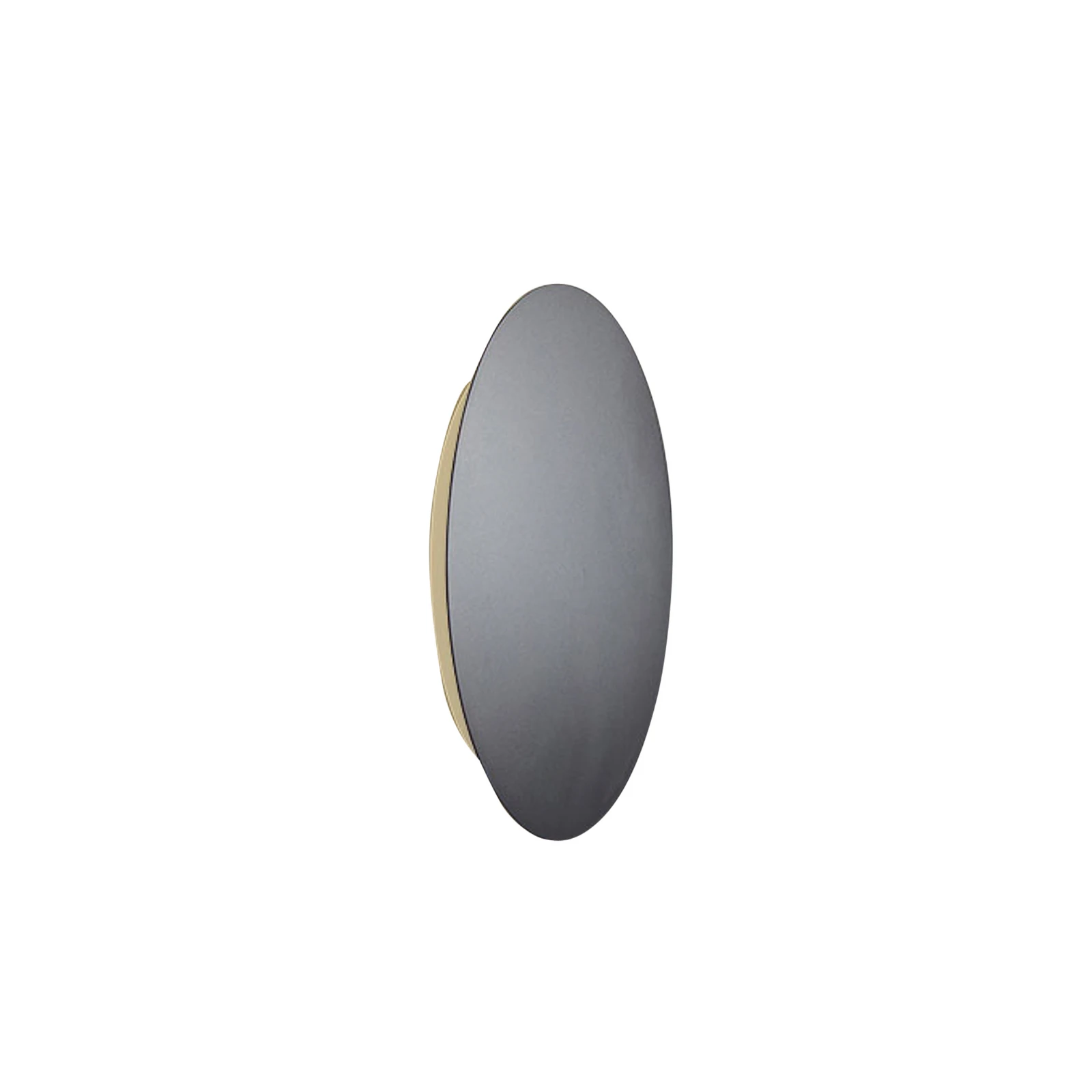 Escale Blade LED φωτιστικό τοίχου ανθρακί Ø 18 cm