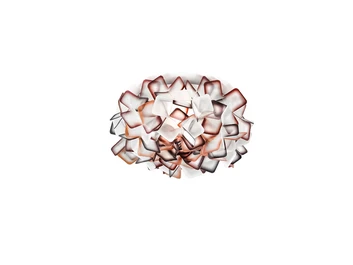 Clizia Ceiling Lamp/Wall Lamp Mini Orange - SLAMP