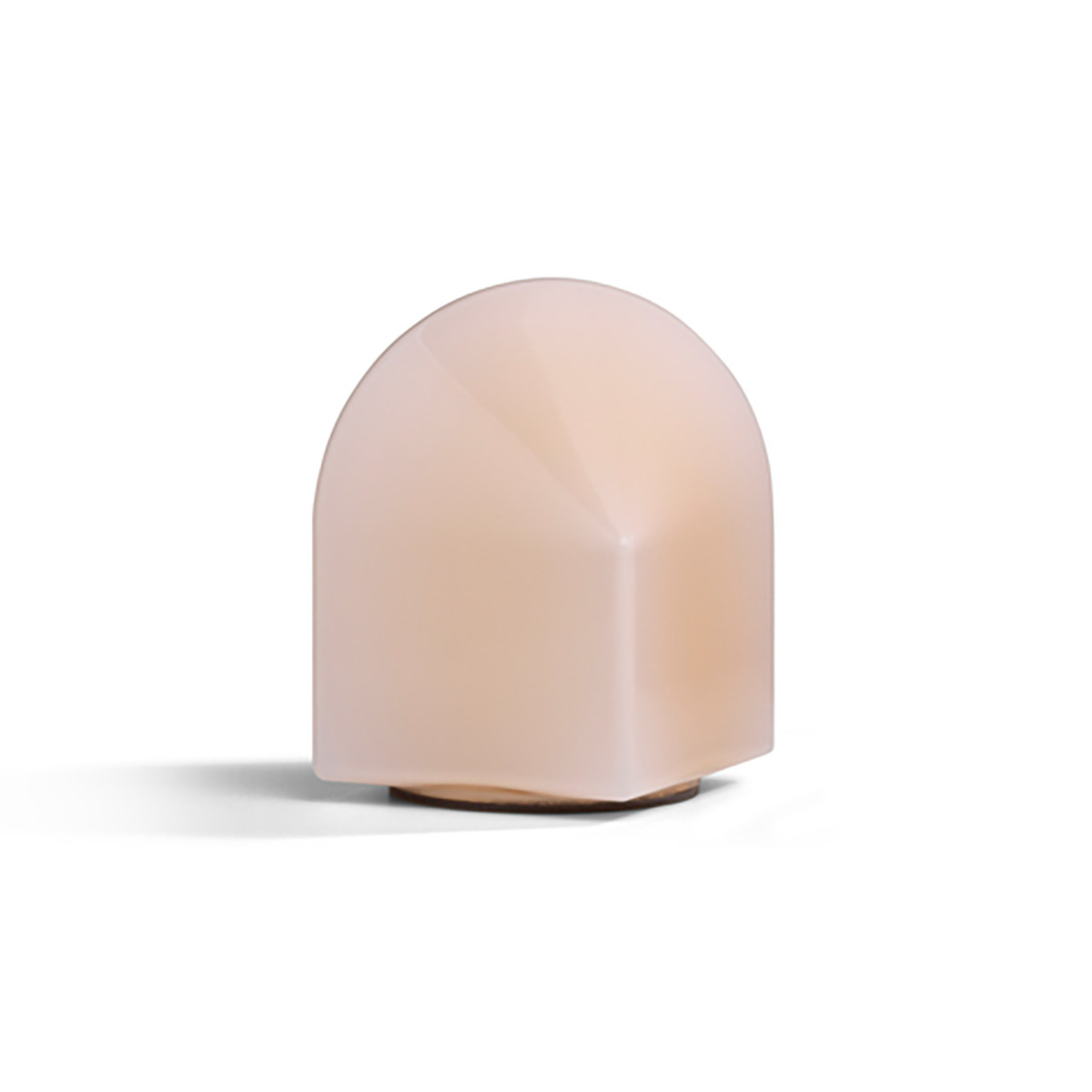 HAY Parade LED table lamp blush pink Height 16 cm