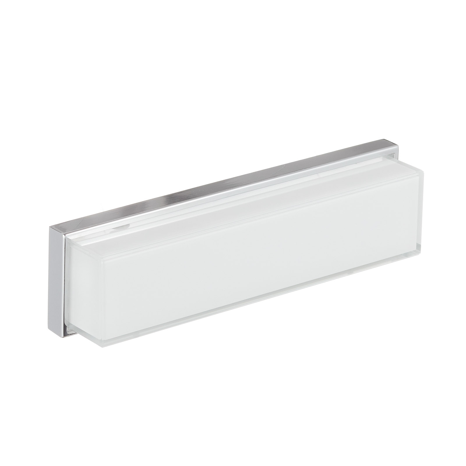 Helestra Cosi LED-Wandleuchte rechteckig chrom