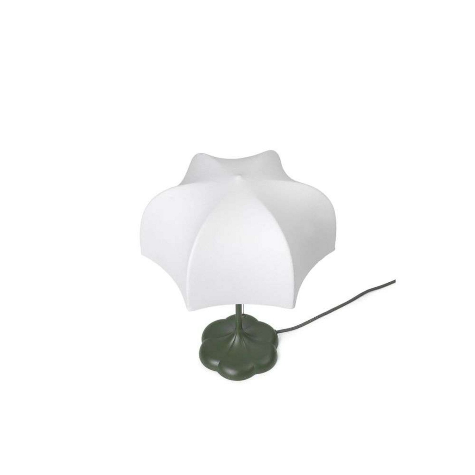 Poem Bordslampa White/Grass Green - Ferm Living