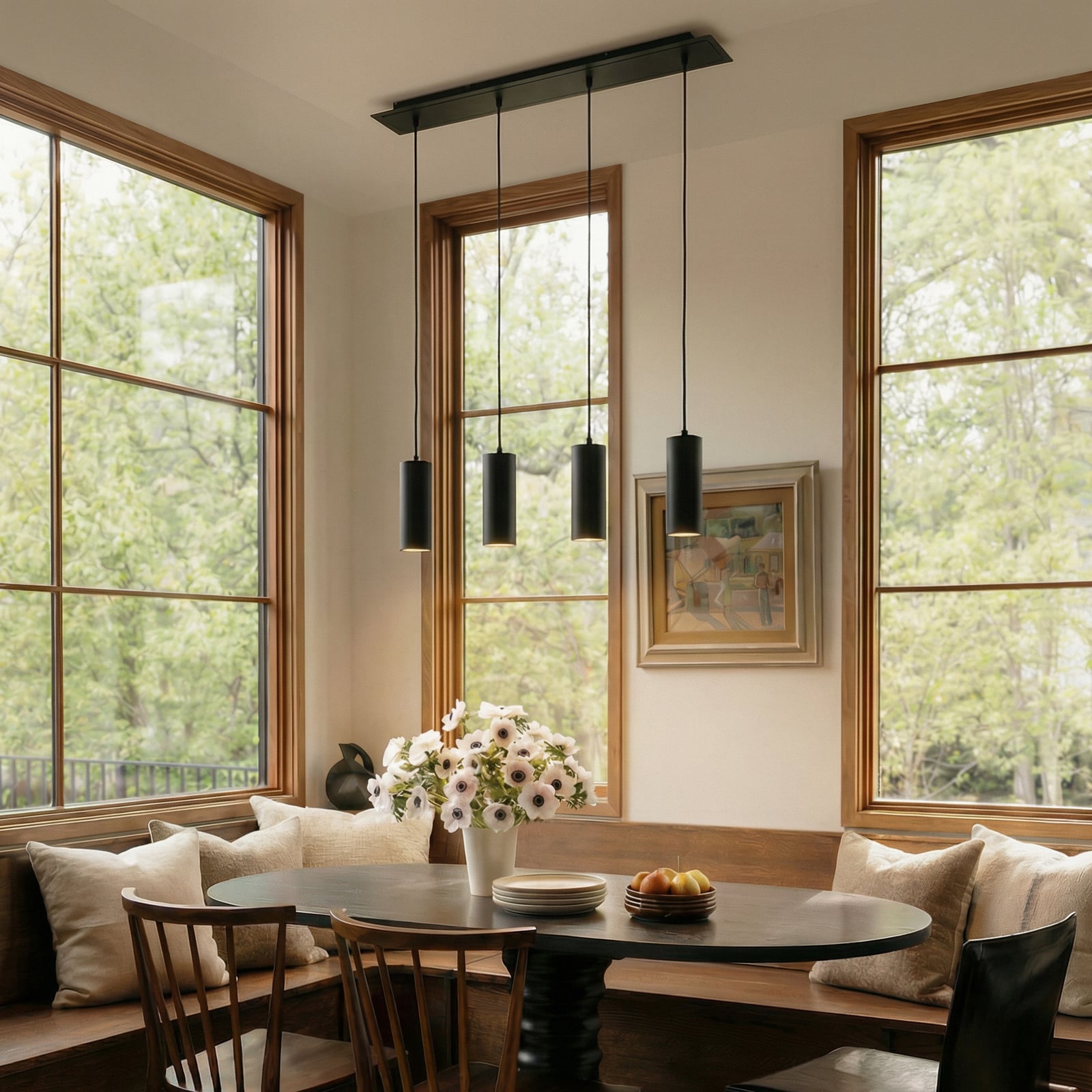 Joffrey Hanglamp Black - Lindby