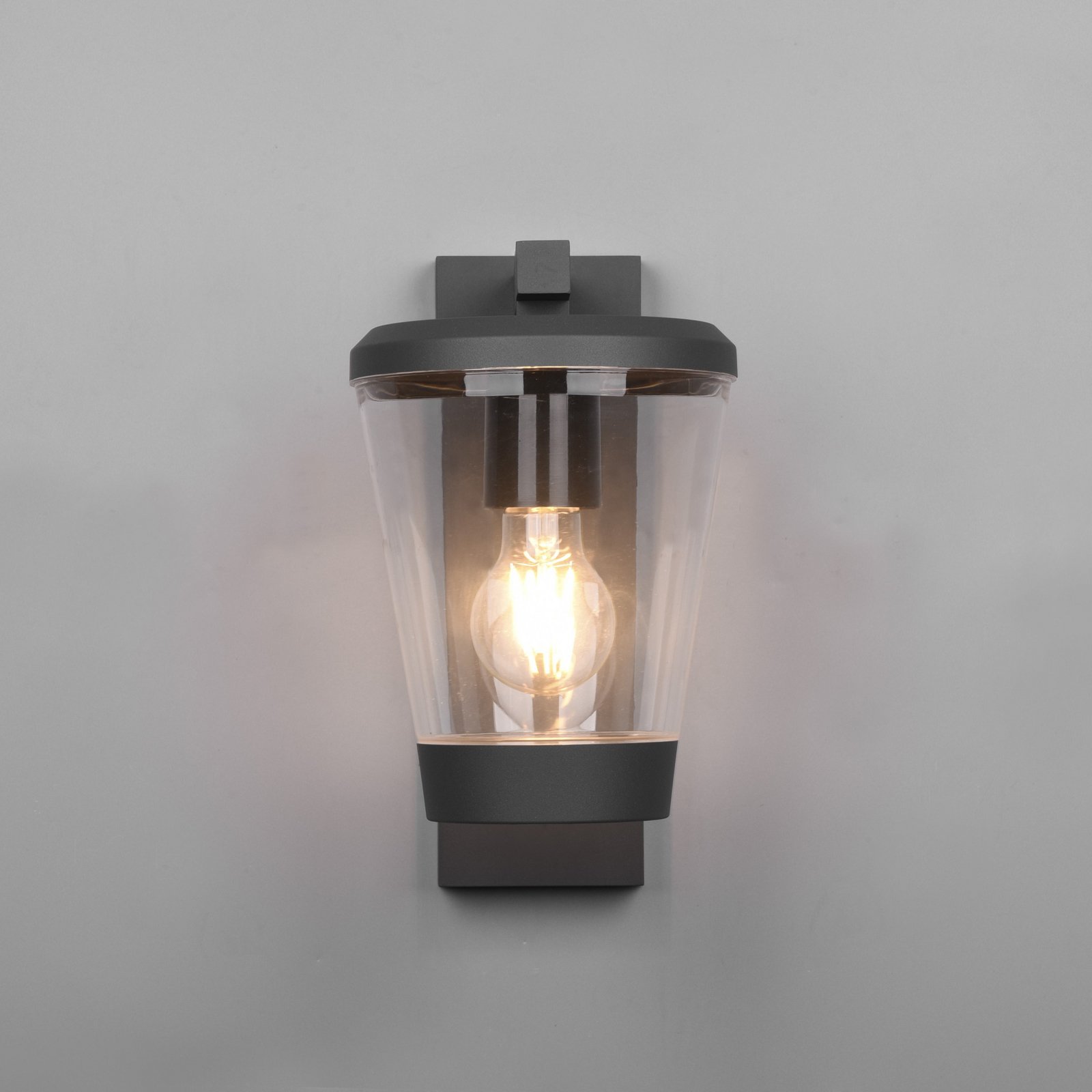 Āra sienas lampa CAVADO, antracīta krāsā, augstums 28 cm, IP44 Āra sienas lampa CAVADO, antracīta krāsā, augstums 28 cm, IP44