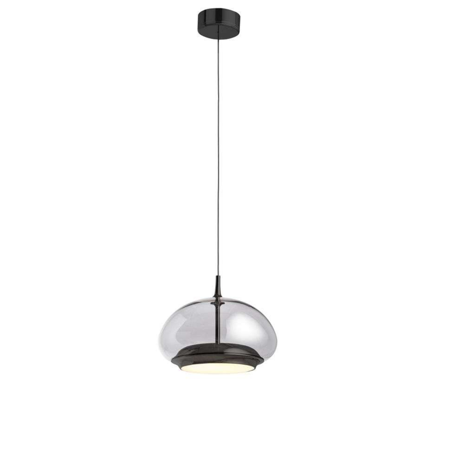 Avalon Lustră Pendul Smoked/Black Chrome - Loom Design