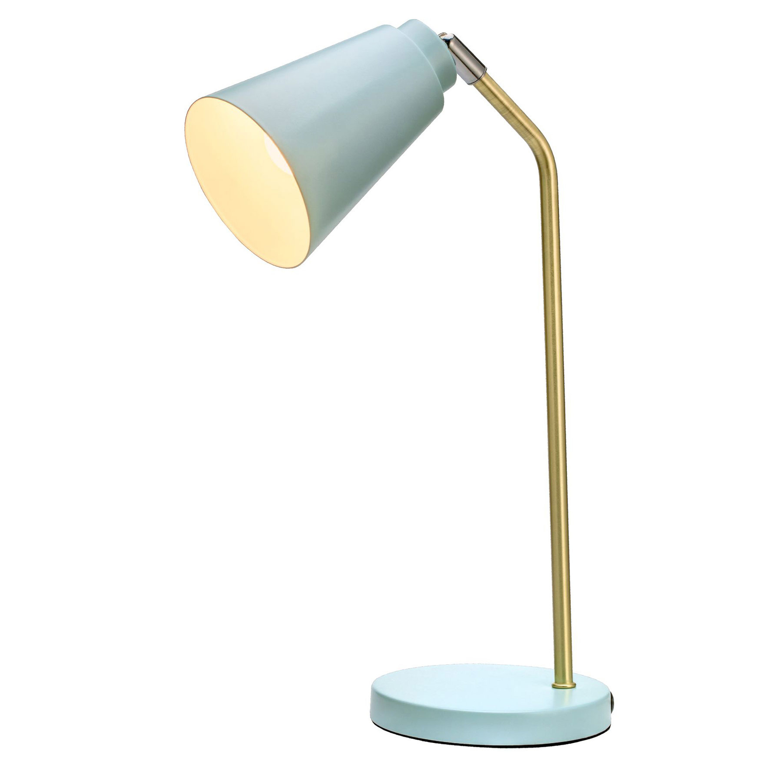 Pauleen True Charm table lamp in light blue/gold