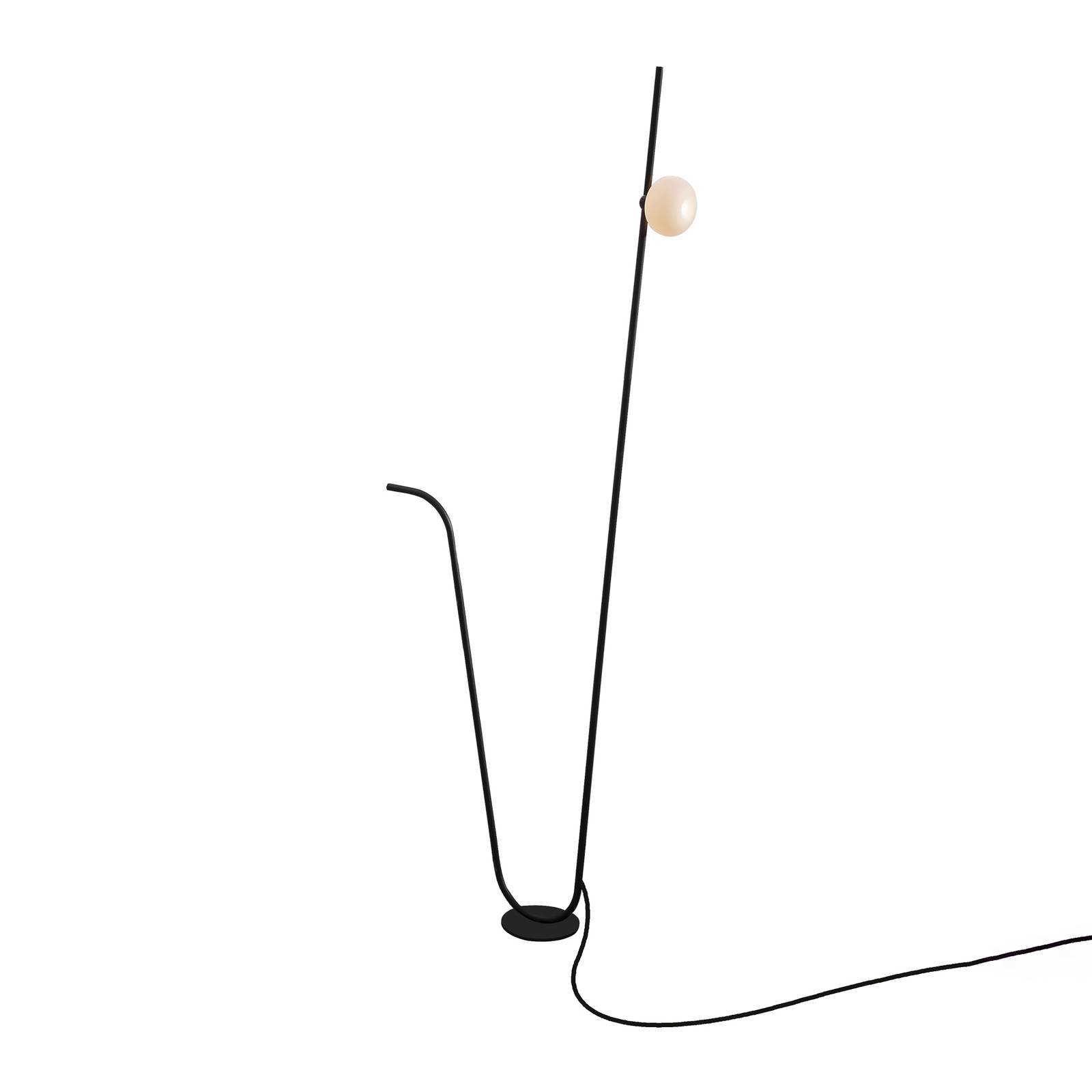 Karman Pois spike floor lamp Ip65, 3,000 K, 118 cm - Outdoor Spotlight / Ground Spike - dimmable - Design - Black