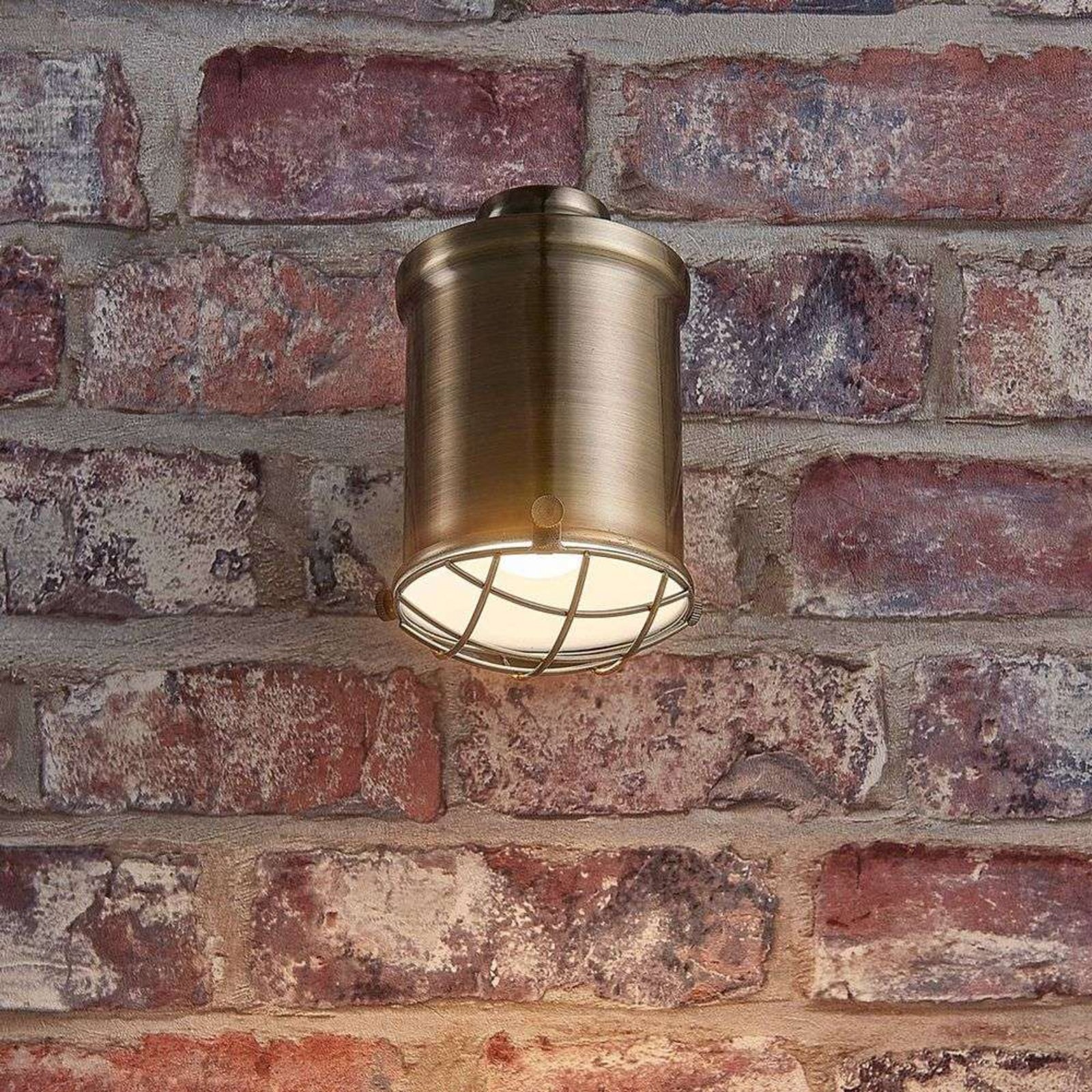 Ebbi Wandleuchte Dim. Brass - Lindby