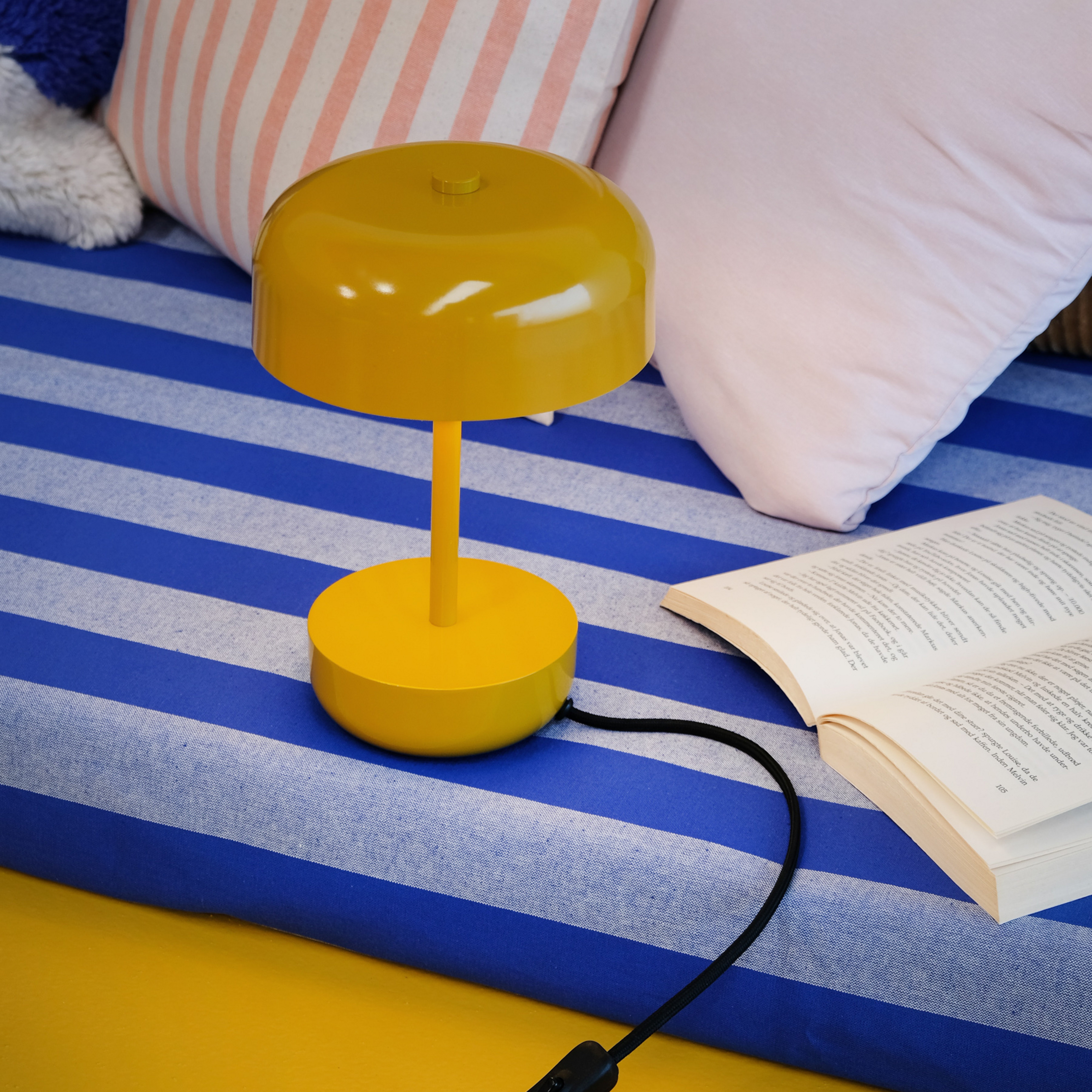 Dyberg Larsen Haipot lampe à poser, IP20, curry