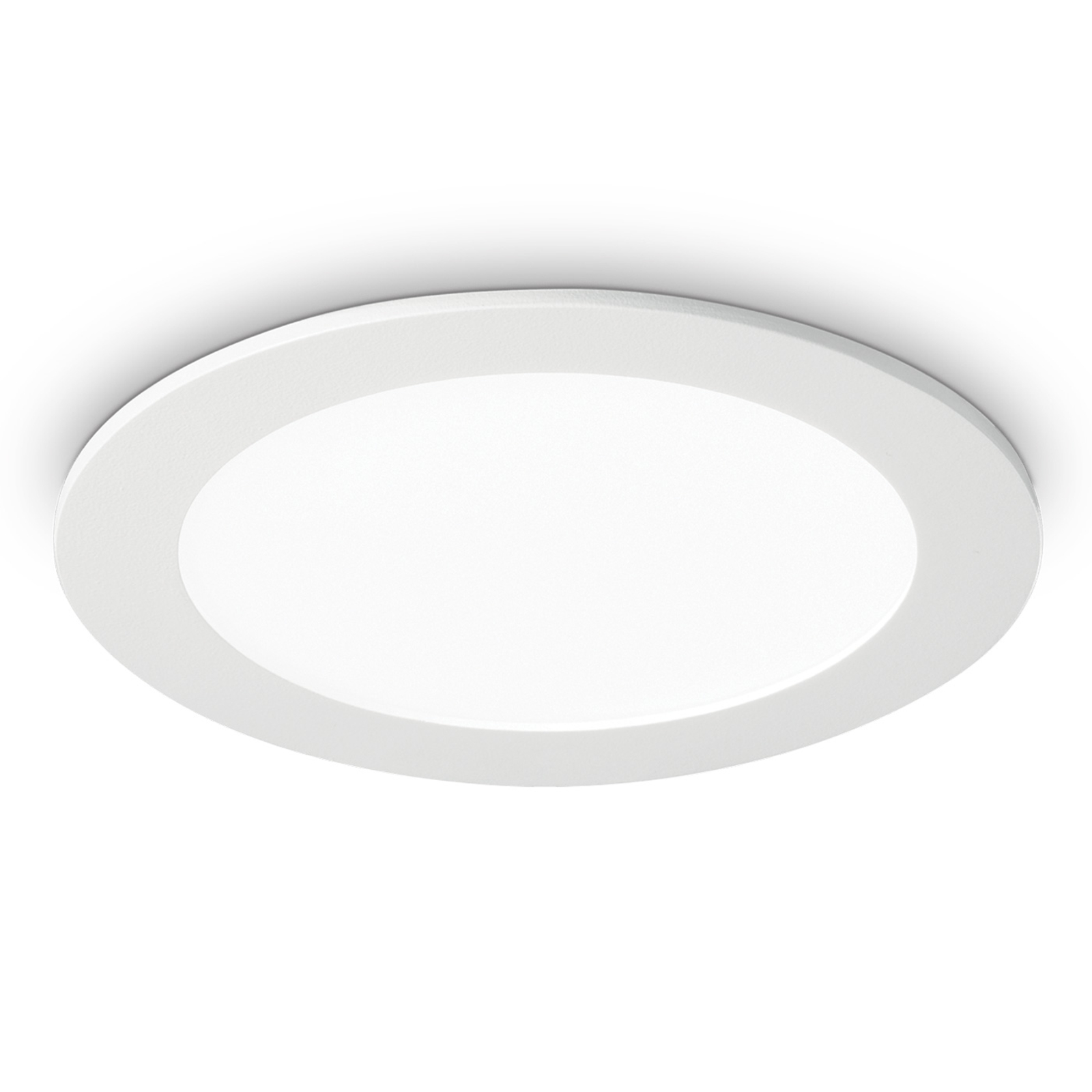 LED-taklampe Groove round, 3 000 K, 22,7 cm