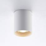 ELC Efey ceiling lamp, GU10, round, white