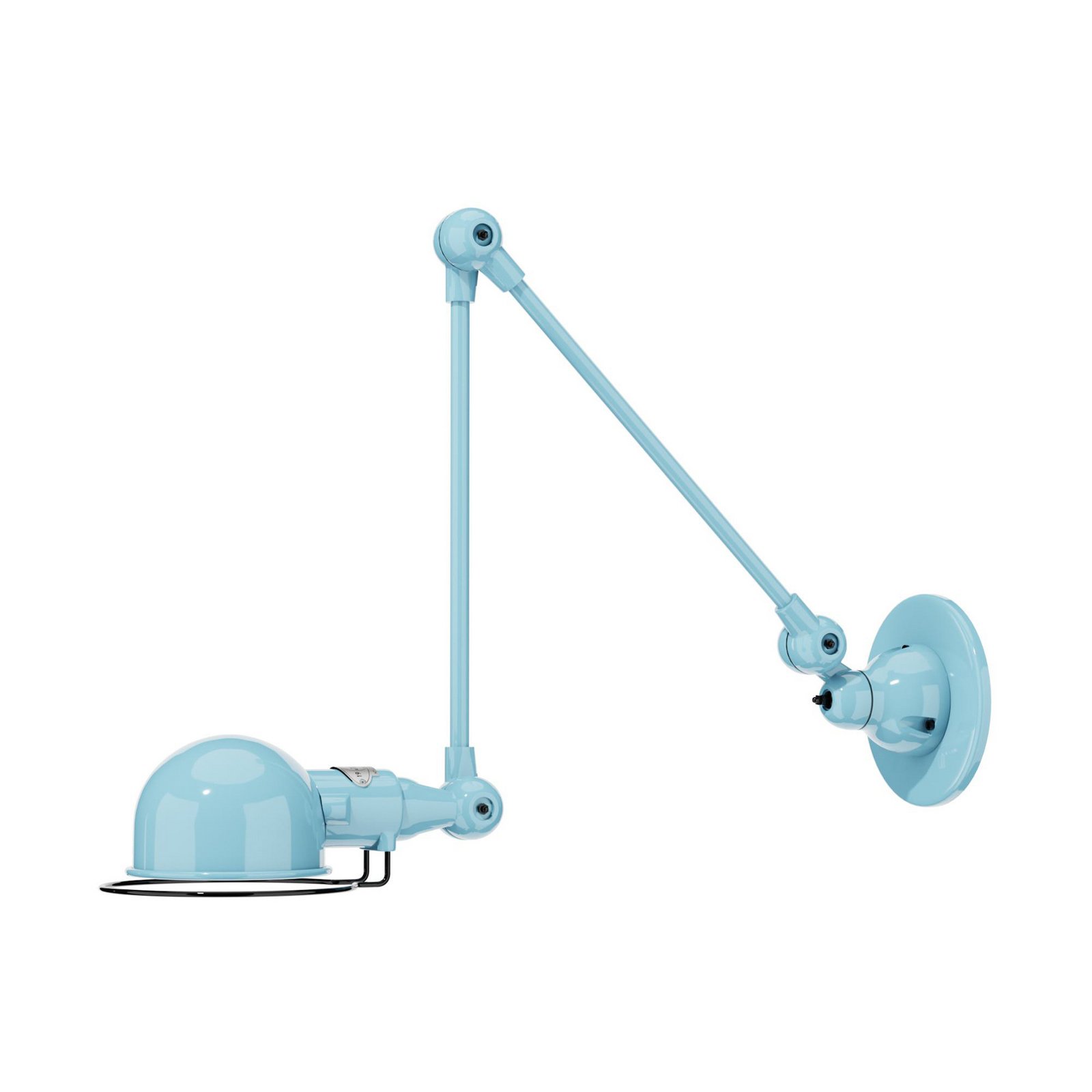 Jieldé Signal SI331 wall lamp 2-part arm blue