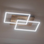 LED-Deckenleuchte Panama L mit Fernbedienung