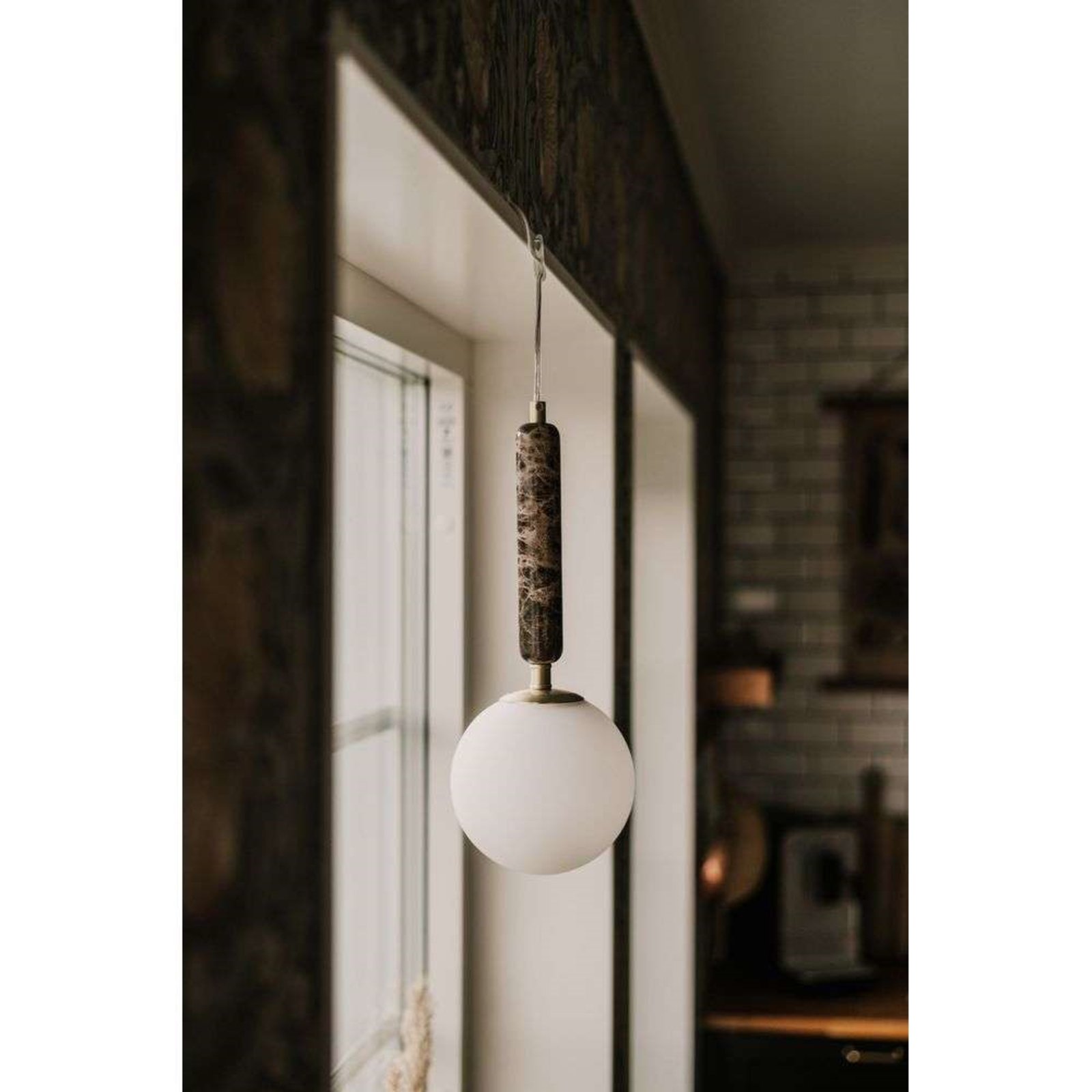 Globen Lighting Pendelleuchte Torrano, braun, Ø 15 cm Globen Lighting Pendelleuchte Torrano, braun, Ø 15 cm