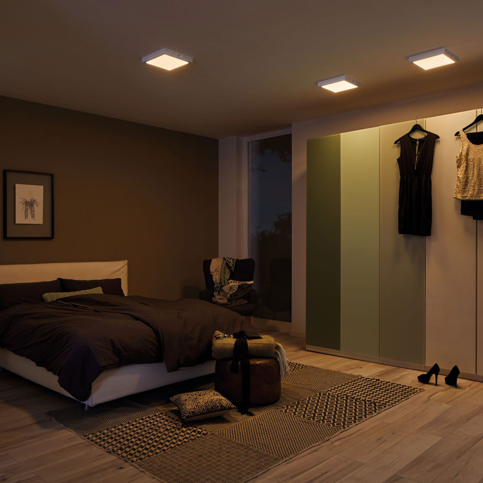 Paulmann Carpo LED-Deckenlampe rund