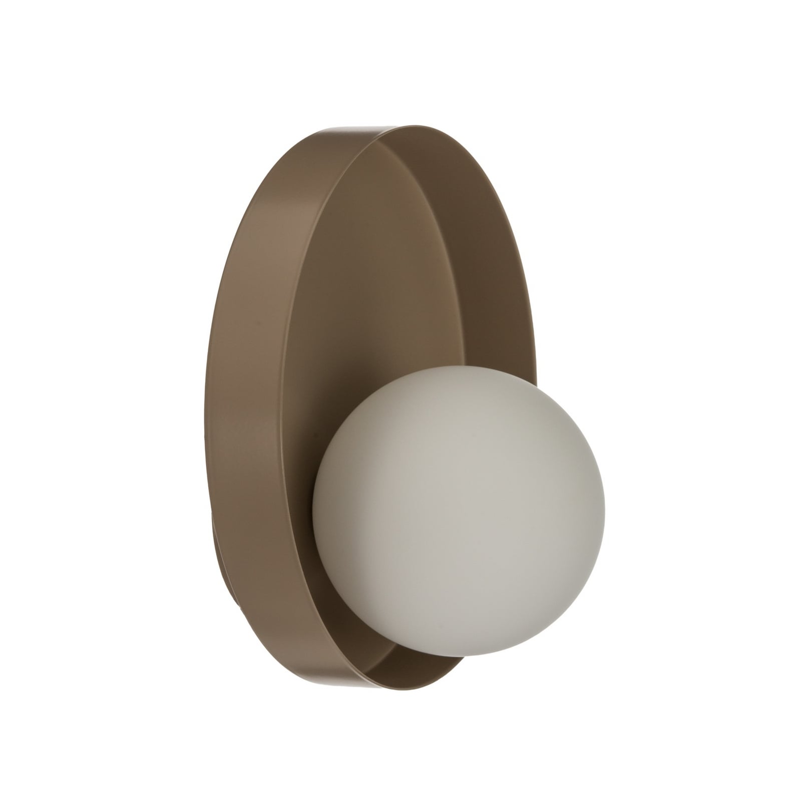 Applique murale Kido K1, beige/opale, verre, Ø 20 cm Applique murale Kido K1, beige/opale, verre, Ø 20 cm