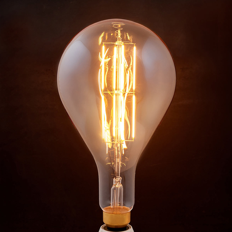 E27 LED-Lampe Filament 8W 800lm 1.900K amber Birne