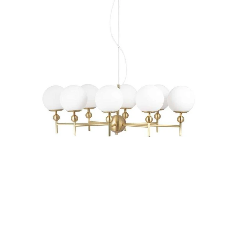 Globen Lighting – Astrid 85 Hängelampe, weiß, Breite 85 cm