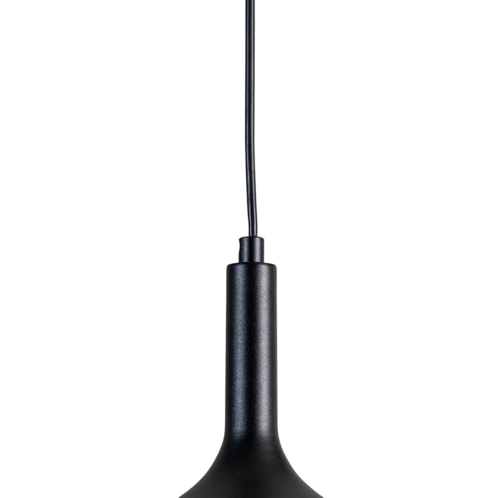 Lampada a sospensione Sivani MR-826, nero/oro, metallo, Ø 30 cm