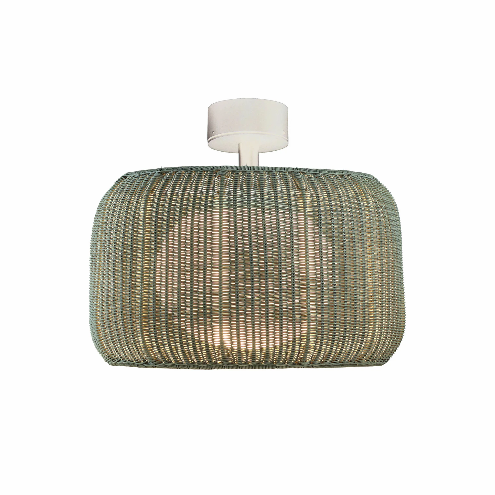 Bover Plafonnier d'extérieur Fora, blanc naturel/beige, Ø 50 cm