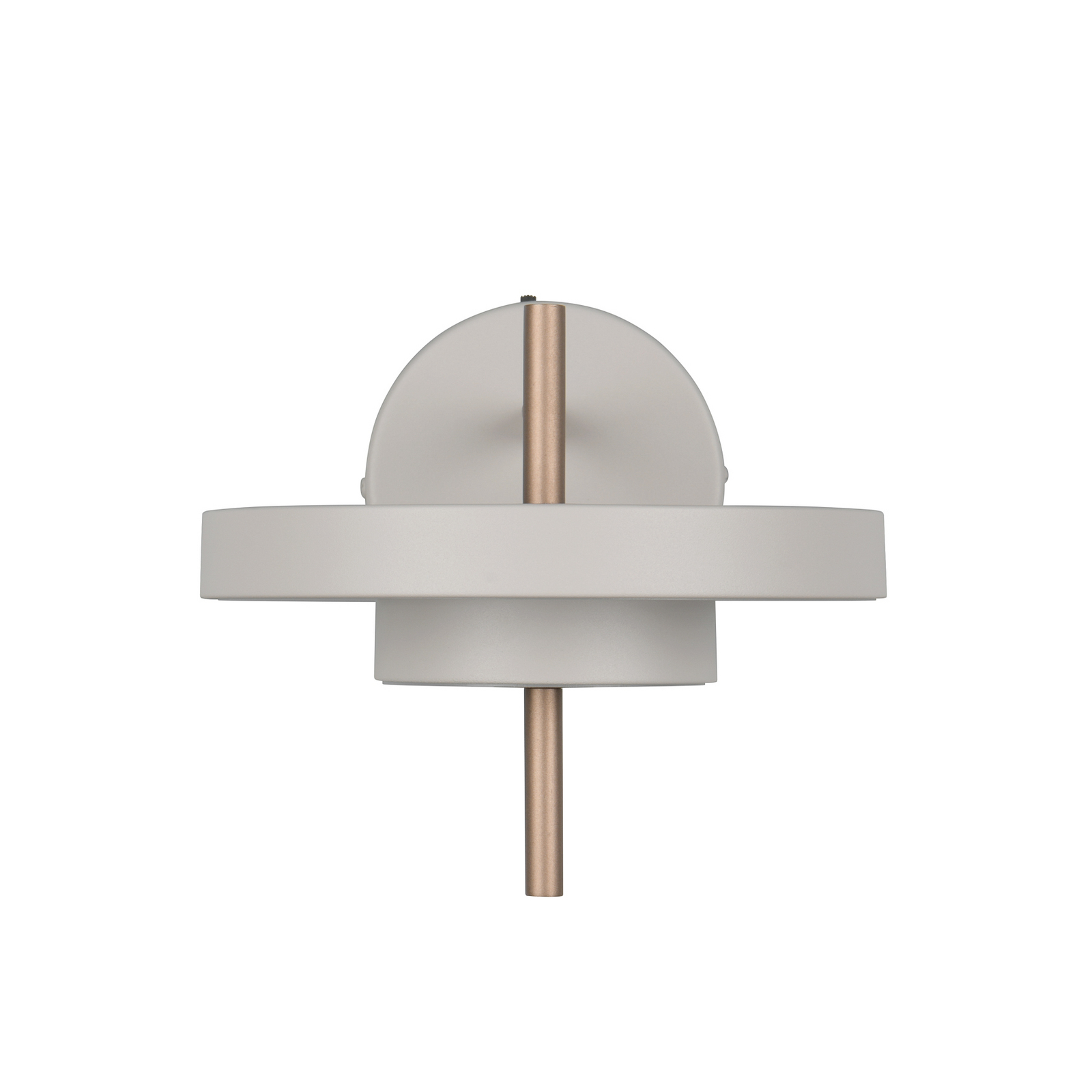 LED stenska svetilka Keaton, svetlo siva, Ø 20 cm, kovina, CCT LED stenska svetilka Keaton, svetlo siva, Ø 20 cm, kovina, CCT