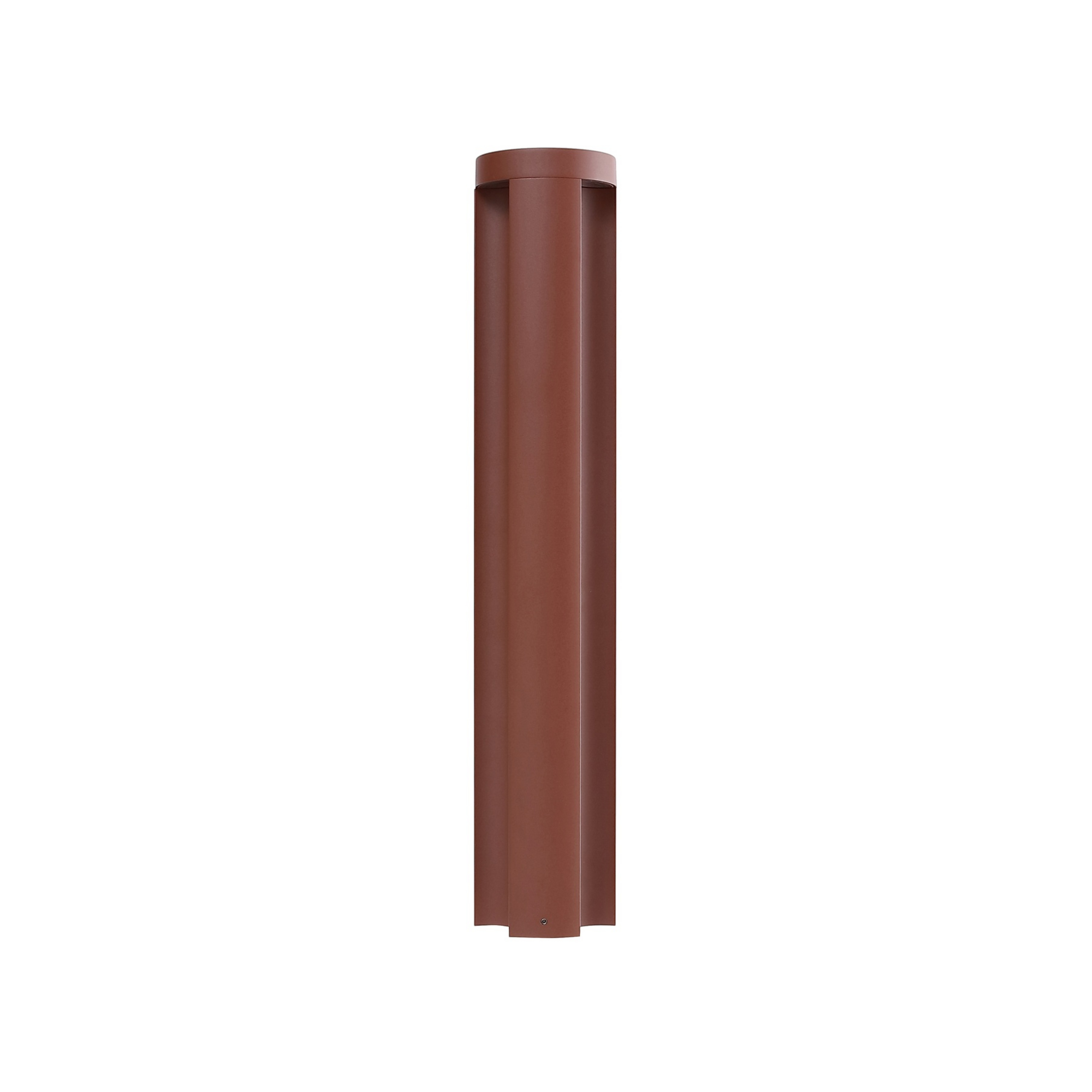 Raiku LED Outdoor Bollard H65 Rust - Lucande