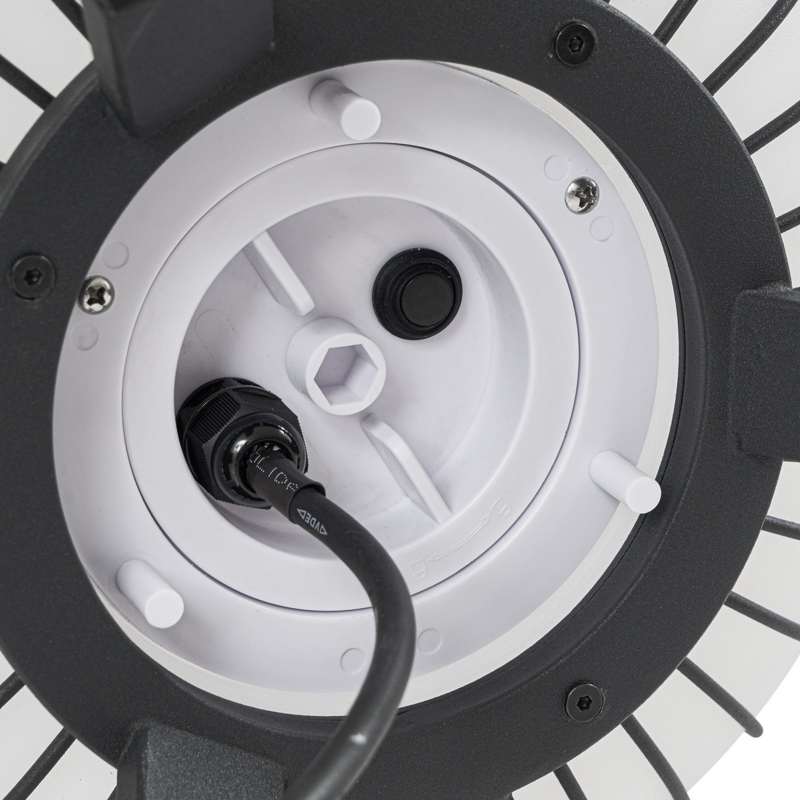 Luminaire de terrasse Tayori, 64 cm, noir, IP44 - Lucande Luminaire de terrasse Tayori, 64 cm, noir, IP44 - Lucande