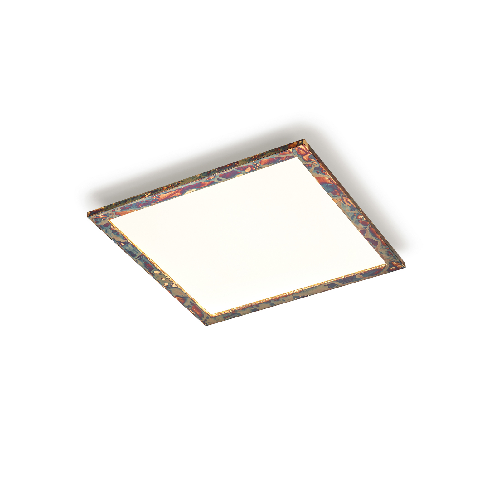 Quitani Panneau LED Aurinor, doré, 68 cm