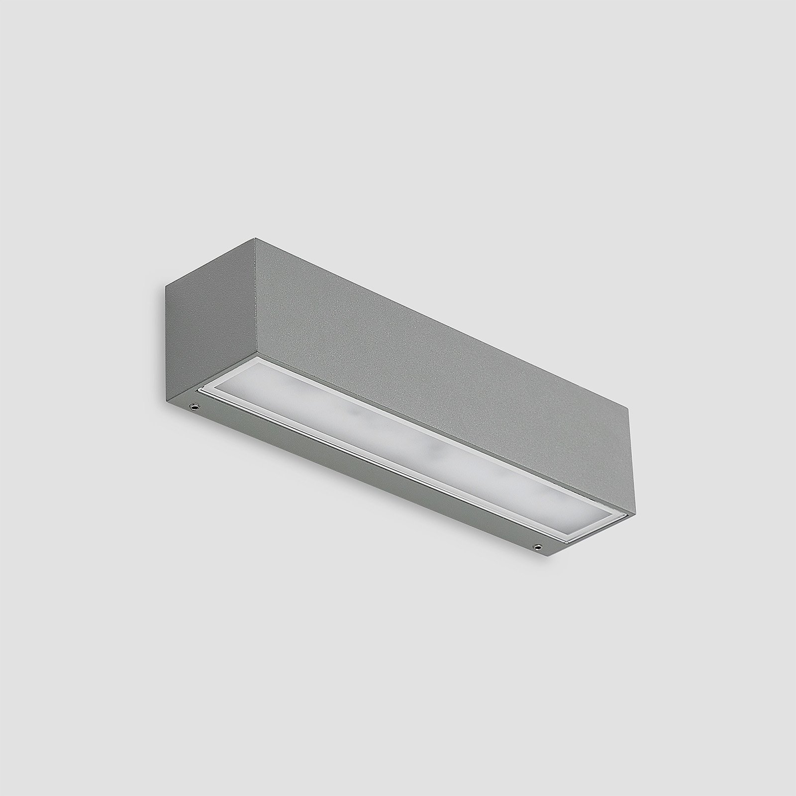 Lengo LED All'aperto Applique da Parete Up/Down L25 Argento - Lucande