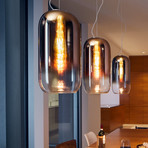 Artemide Gople Glas-Pendelleuchte