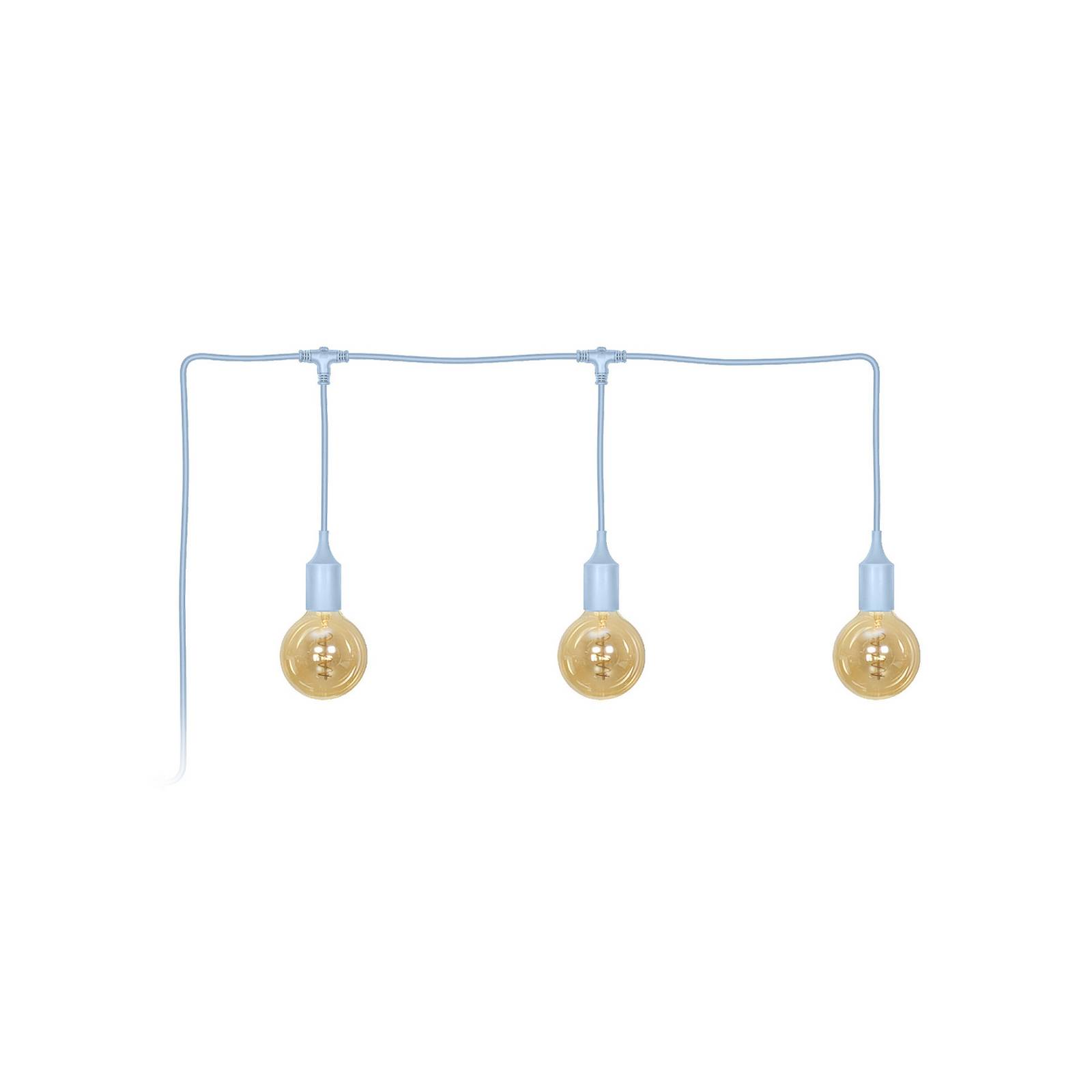 OSRAM Lichterkette ENDURA DECOR, blau, 7 m, 3-flammig, IP44