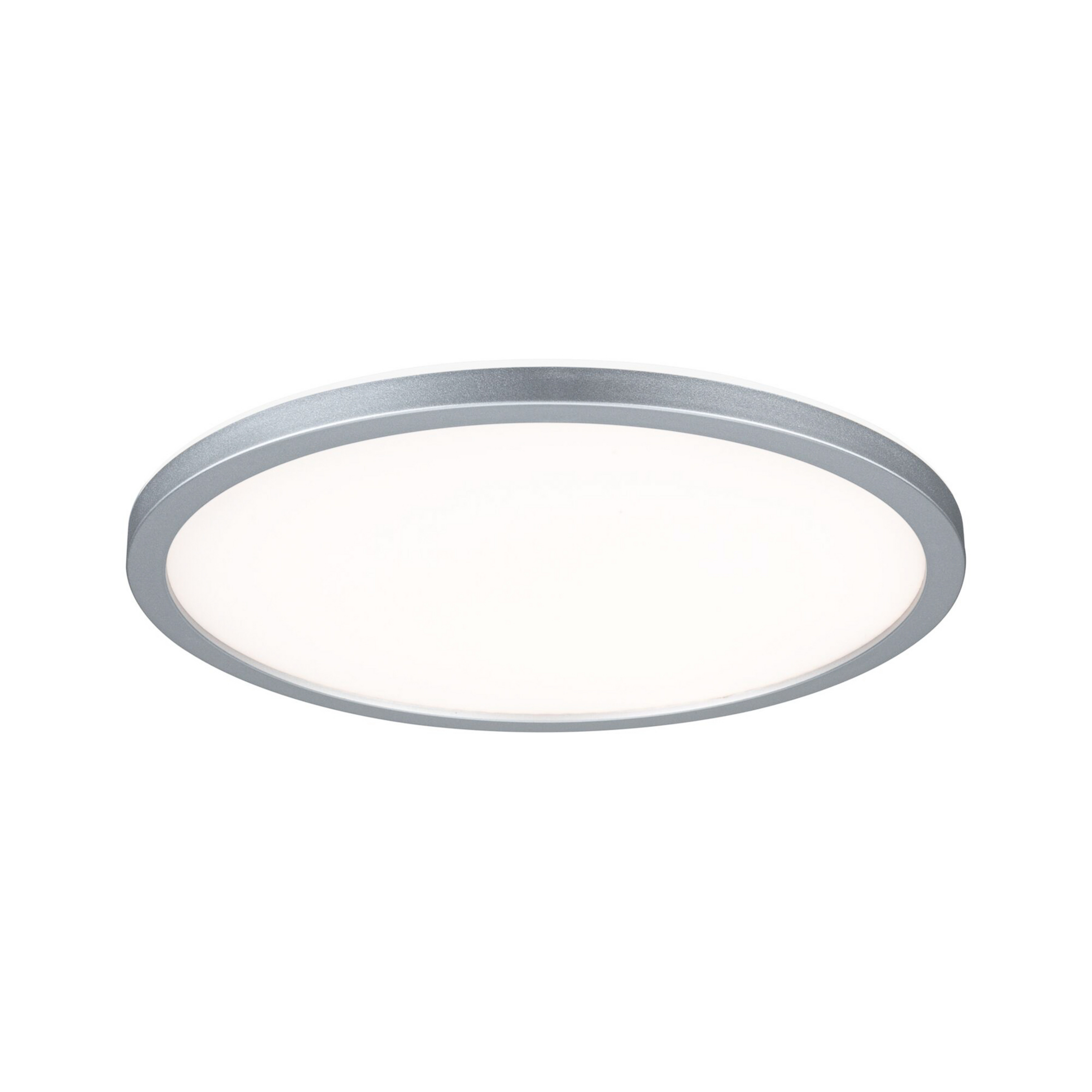 Atria Shine LED-Panel chrom Ø29cm 3000K an/aus IP20 Paulmann