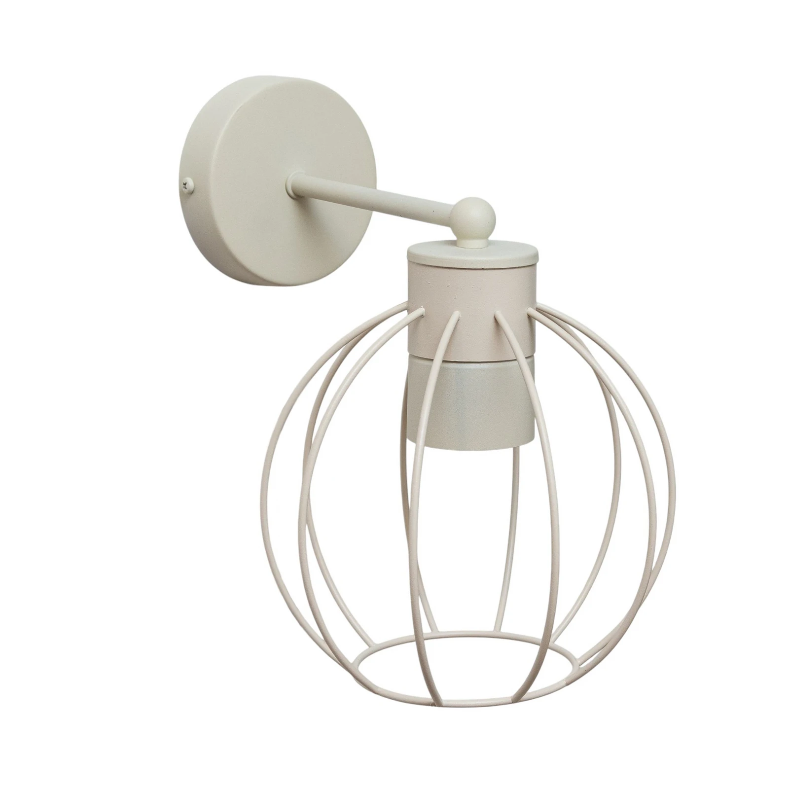 STARLIGHT sieninis šviestuvas, kreminės baltos spalvos, 1 lemputė Ø 18 cm,