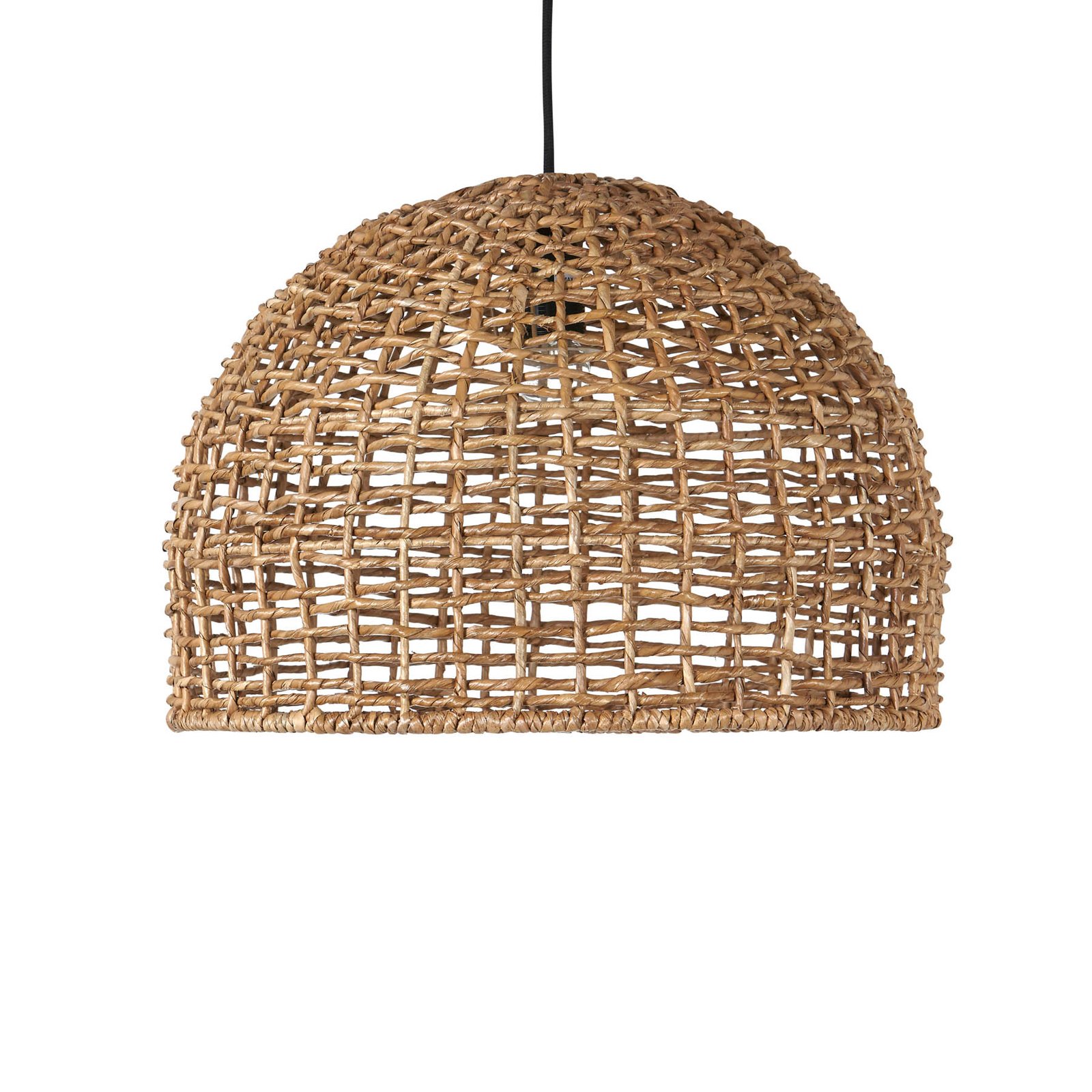 PR Home lampada a sospensione Cebu, Ø 37 cm, paralume, IP20