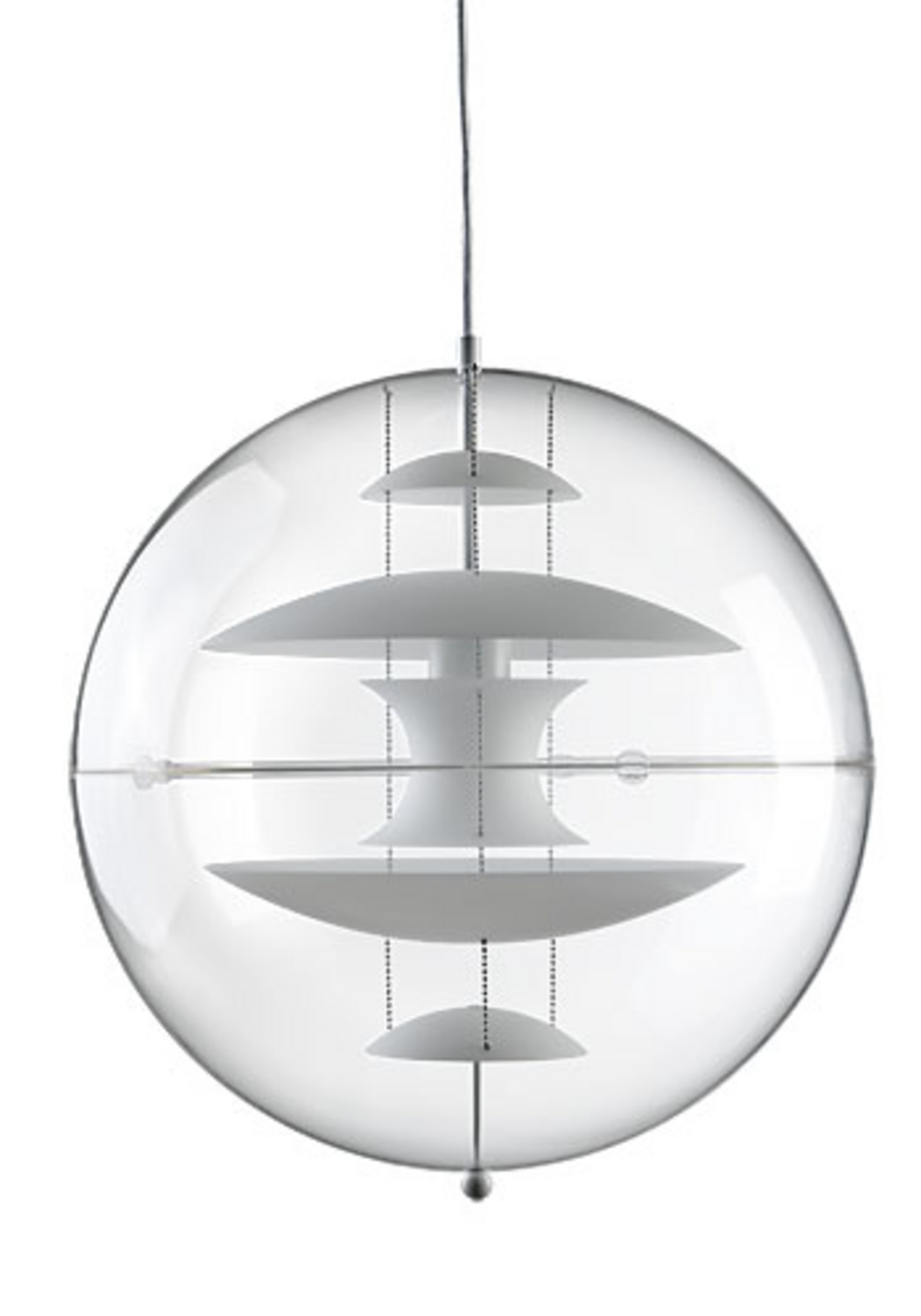 Acrylic Abajur pentru VP Globe/Panto 50 Upper Dome - Verpan