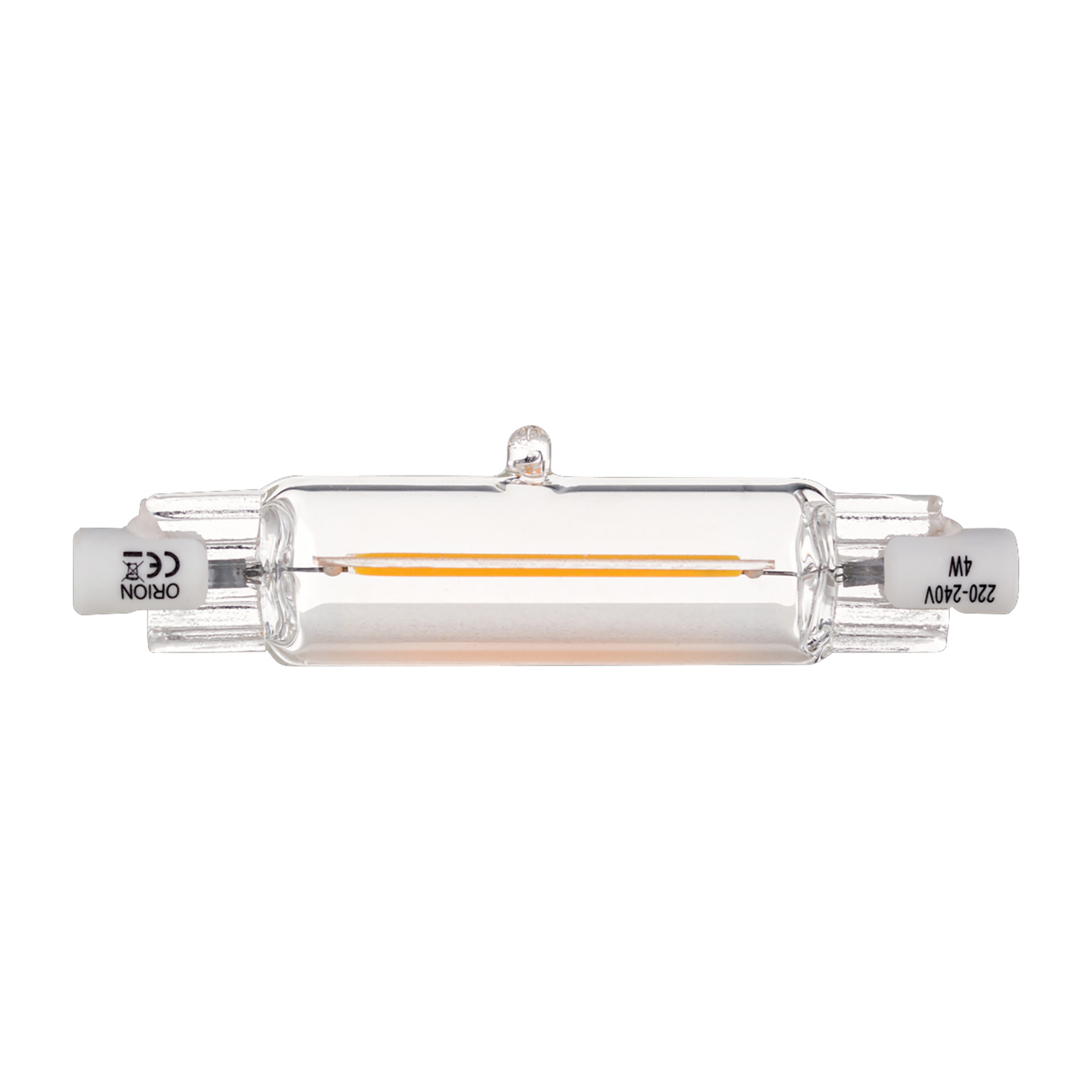 LED-stav R7s 78 mm 4 W 3.000 K klar