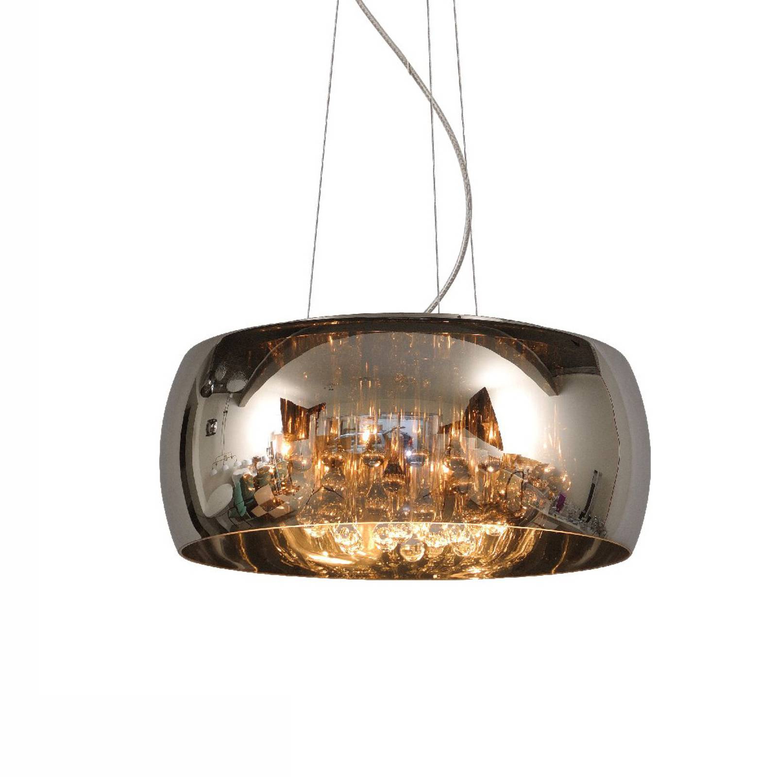 Hängeleuchte Pearl aus Glas, Ø 50 cm