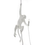 Monkey With Rope Pendant White - Seletti