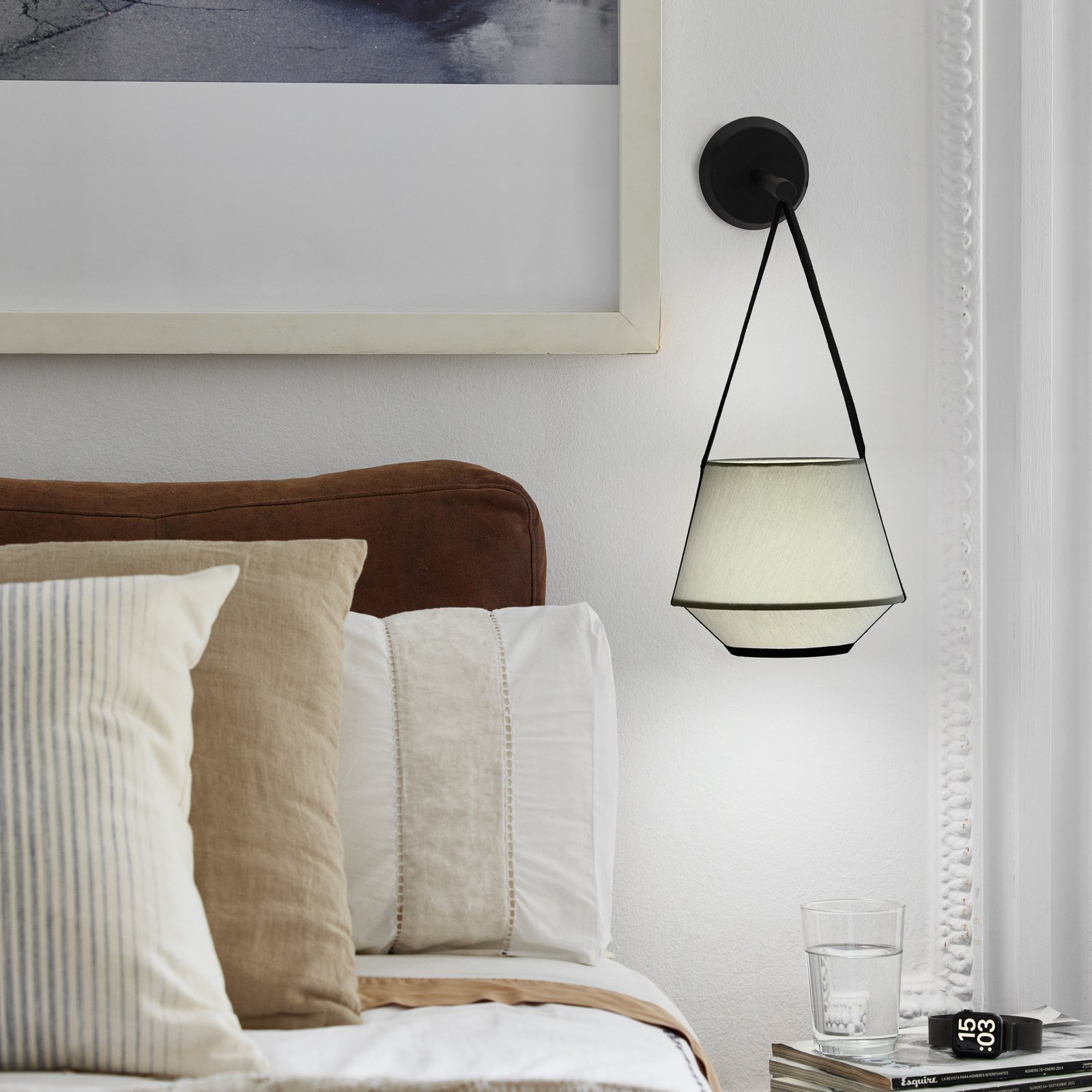 Carrie Zidna lampa Siva - Forestier
