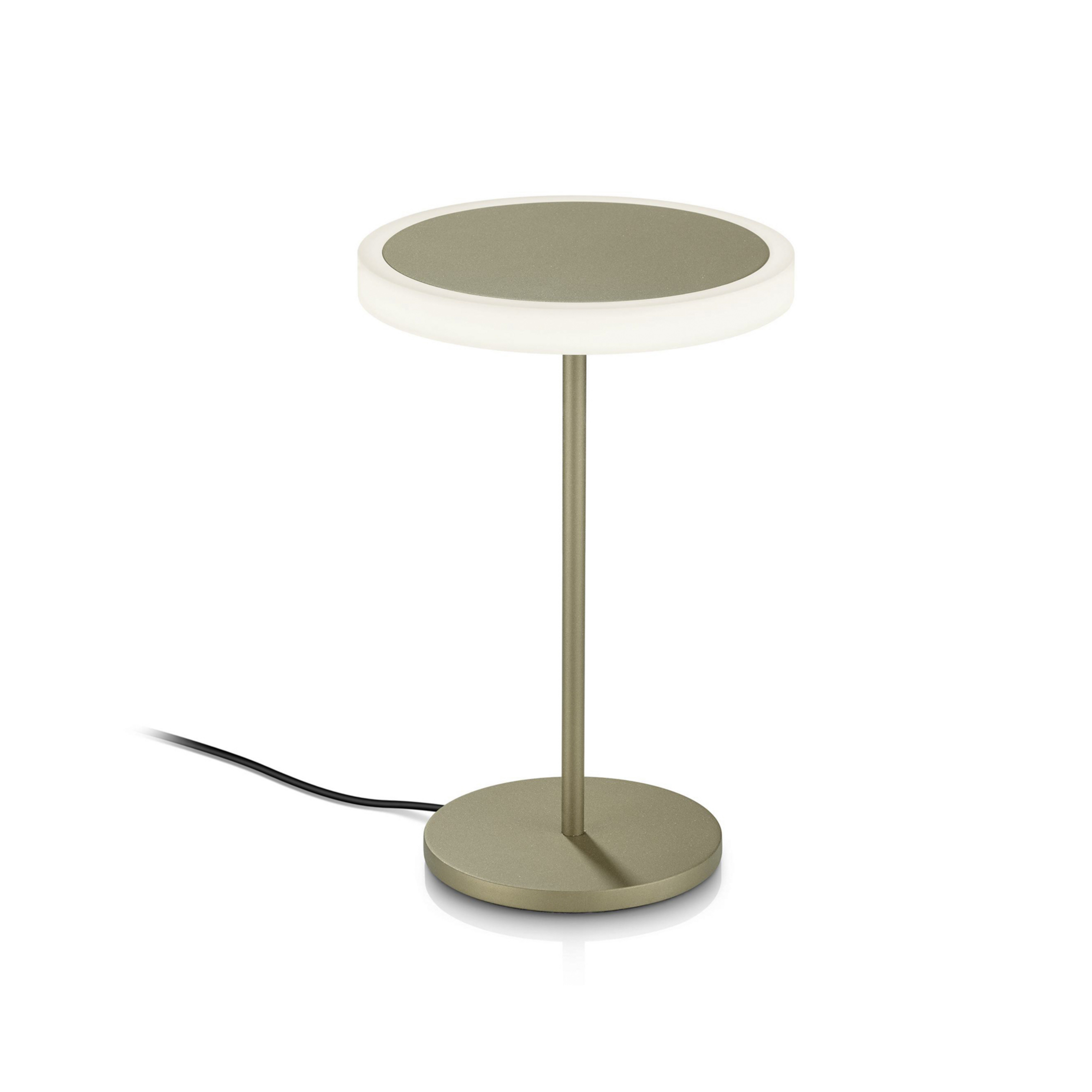 LED-Tischleuchte Tilda, bronze metallic, Gestensteuerung