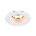 New Tria LED süllyesztett mennyezeti spotlámpa, kerek, fehér, IP65, 2700 K, 38°