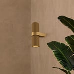 Aplique de Pared DYNAMICS, color dorado, altura 23 cm, metal arriba/abajo