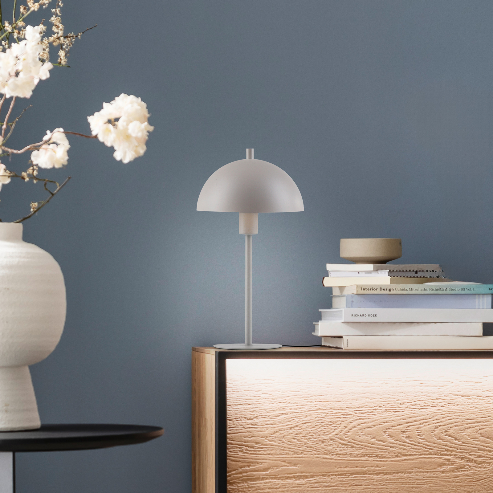 Schöner Wohnen Ali table lamp, sand breeze, iron, E14 Schöner Wohnen Ali table lamp, sand breeze, iron, E14