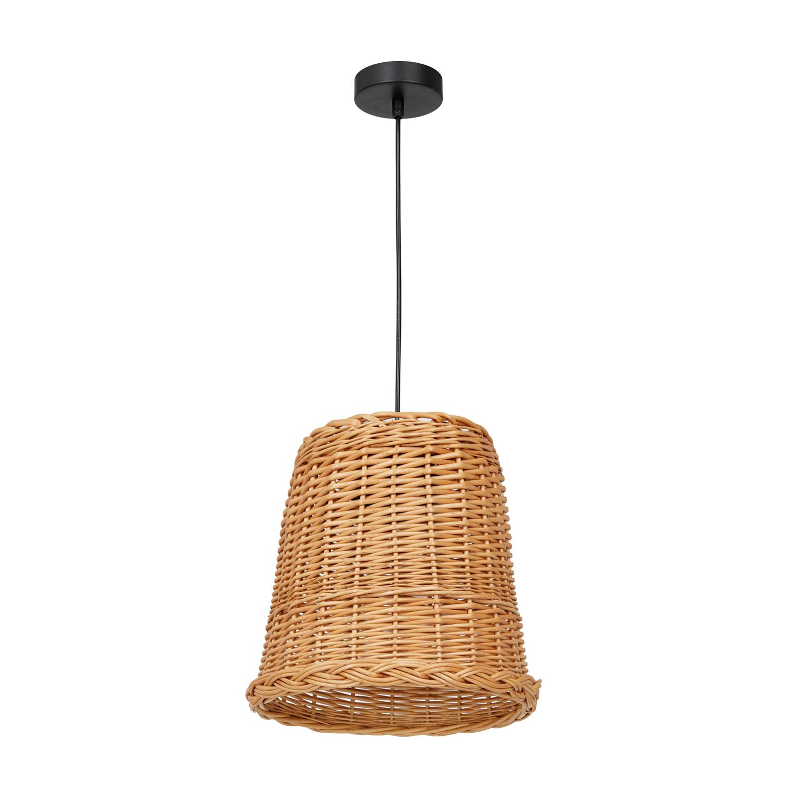 Euluna Suspension Vimini abat-jour osier brun Ø 30 cm