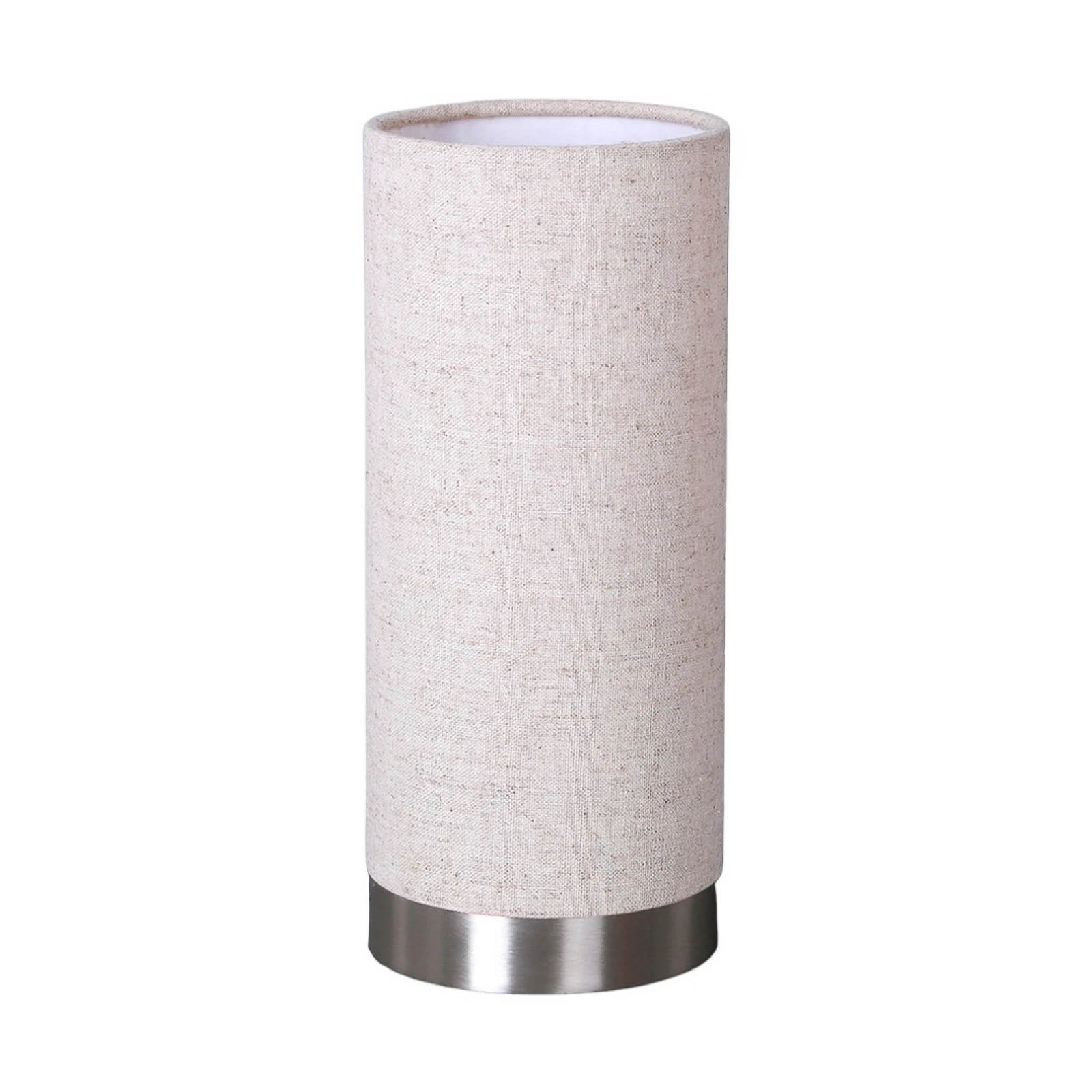 Lindby asztali lámpa Ronja, magasság 26 cm, krémszínű, textil