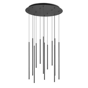 Oz Ø 80 cm Lampe à Suspension Ideal Lux en métal / Vellini