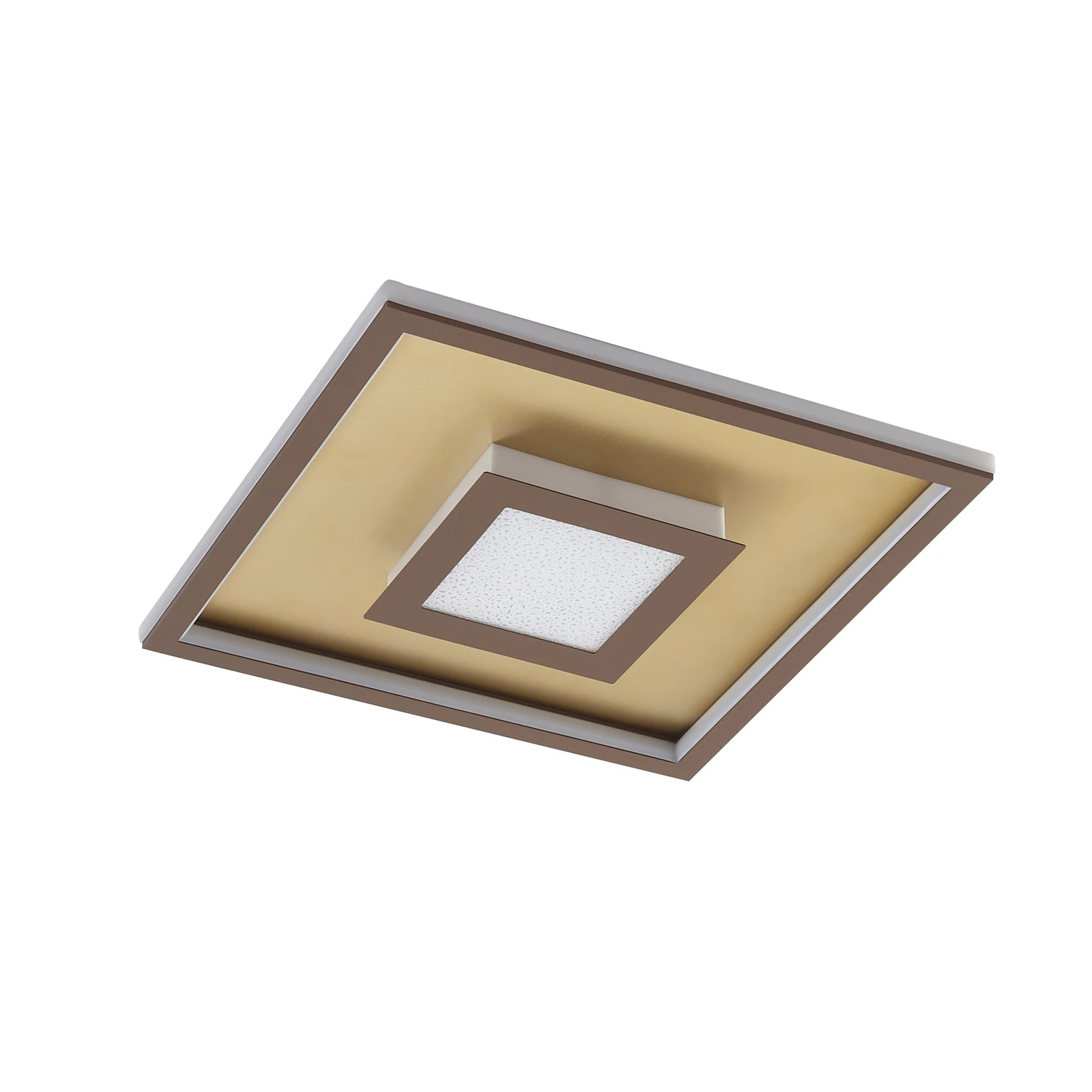 Lindby Pekela LED griestu lampa, leņķa formas, 40 cm